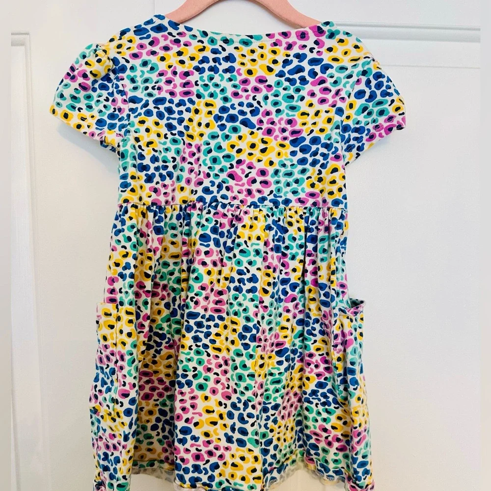 Kite | Multicolor Leopard Print Pocket Dress | size 5